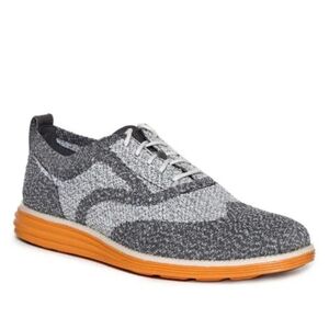 Cole Haan Zero Grand Men’s Shoes Size 10M Gray Knit Wingtip Oxford36